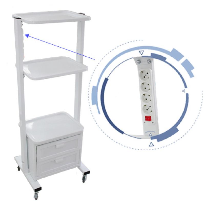 Стійка (столик) для приладів СТП-4 (Медпромсервіс)